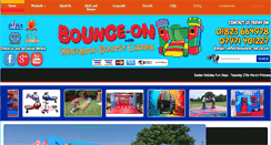 Desktop Screenshot of bounce-on.co.uk